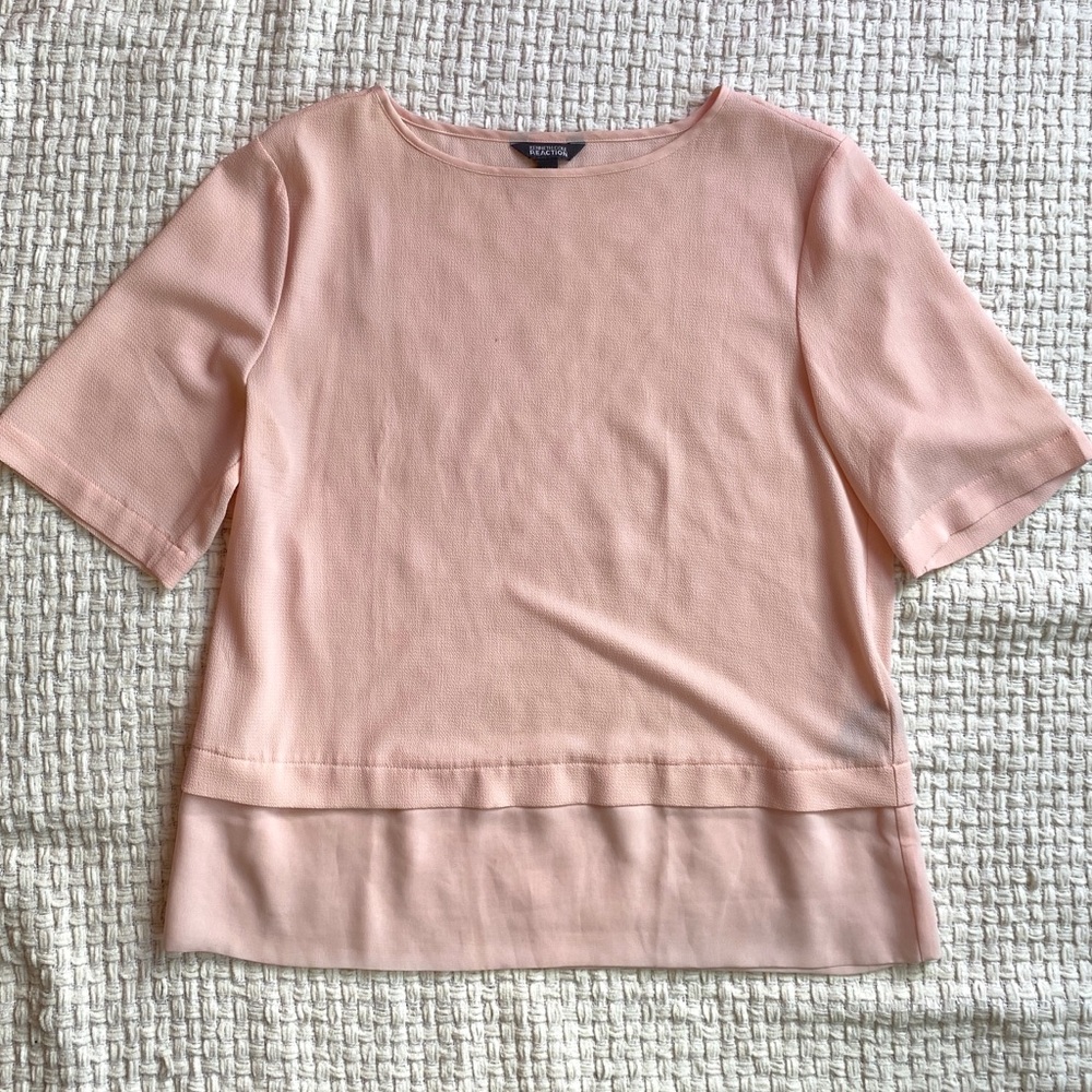 KENNETH COLE R. | soft pink shirt